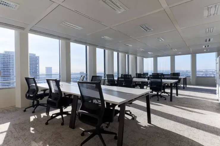 Image of an open space office