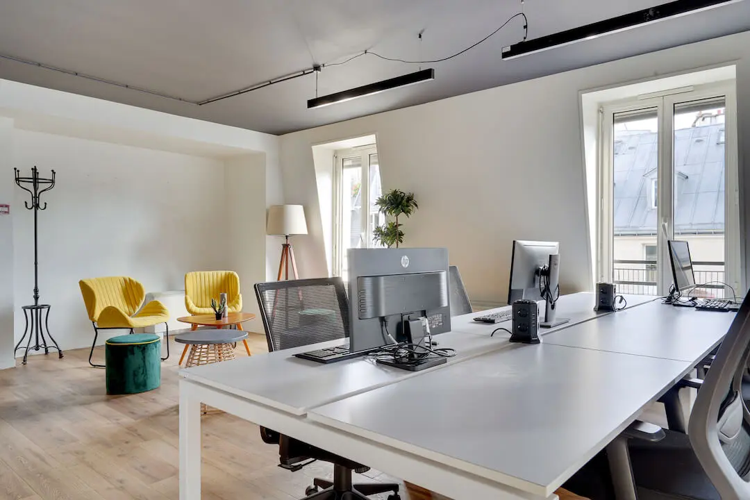 Image of an open space office