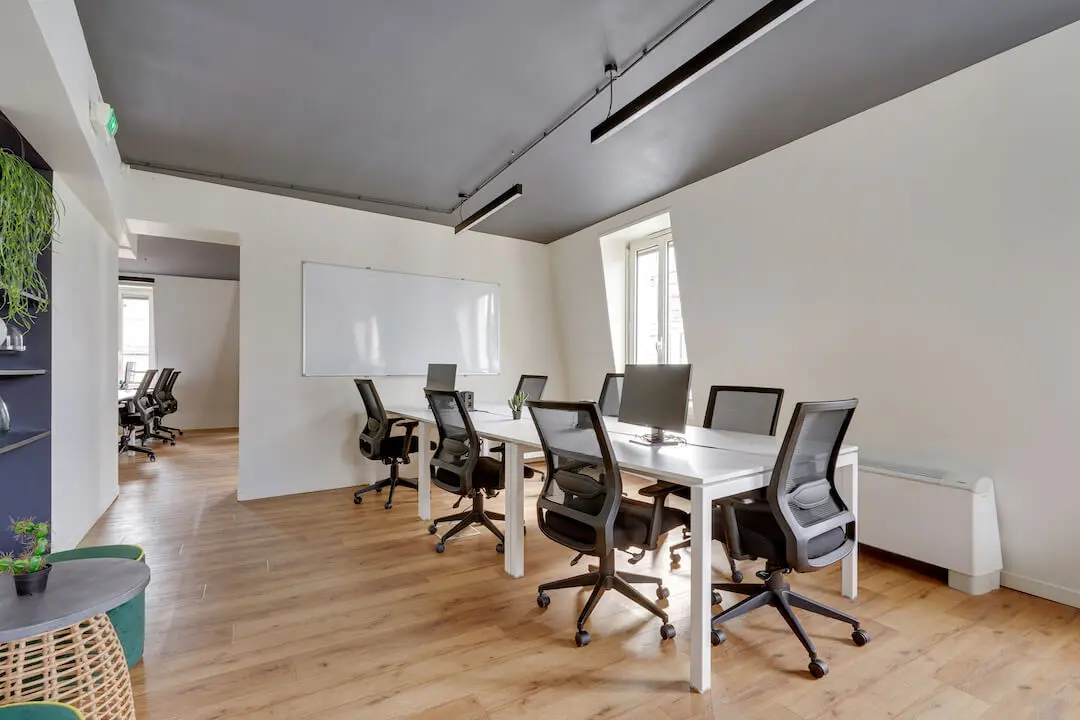 Image of an open space office