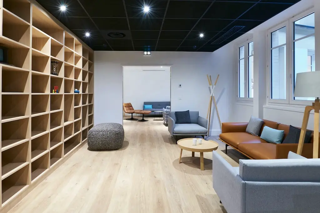 Image of an open space office