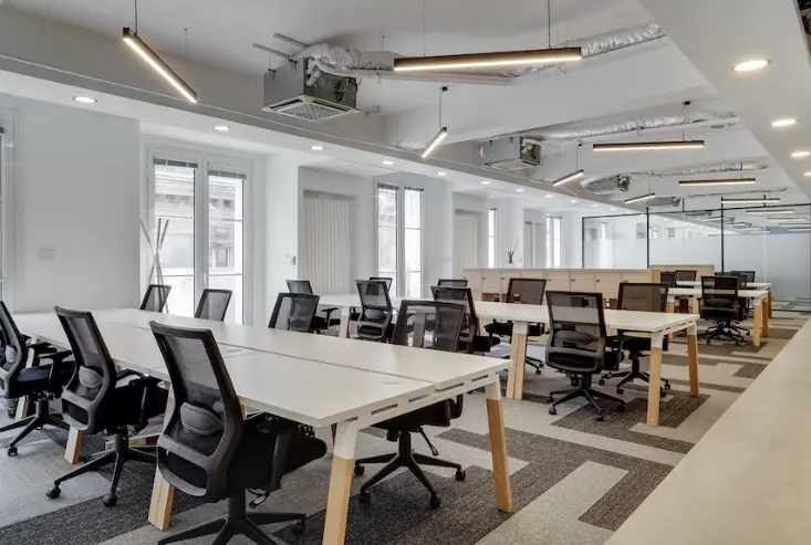 Image of an open space office