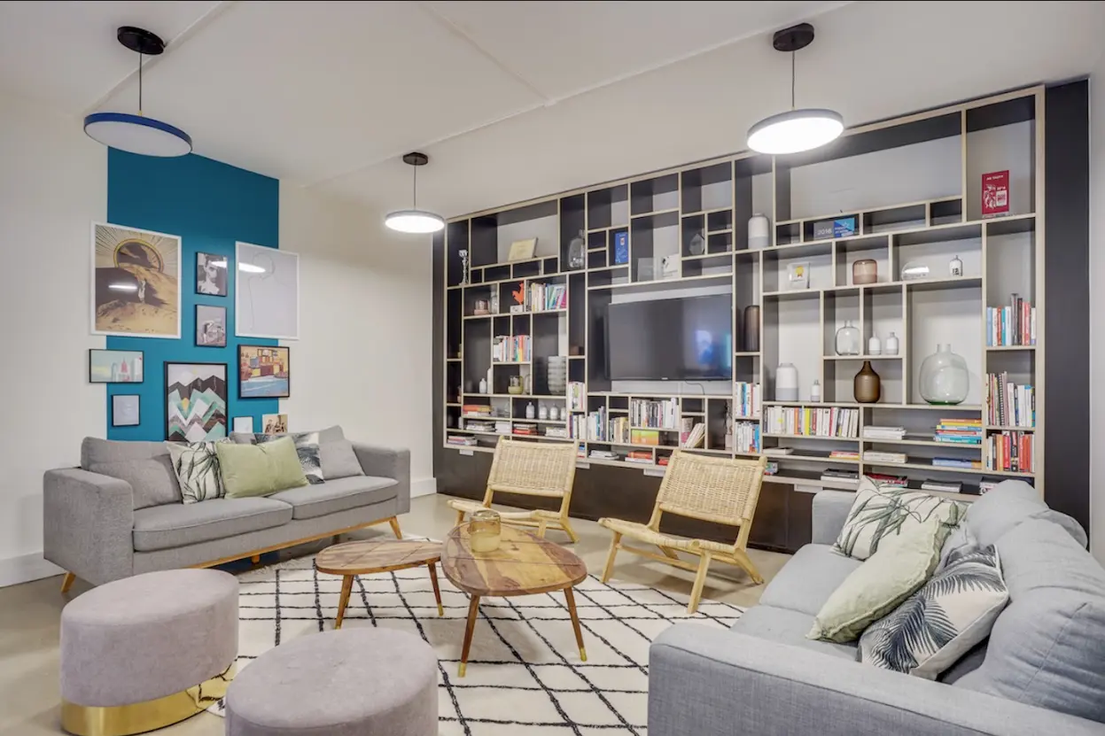 Image of an open space office