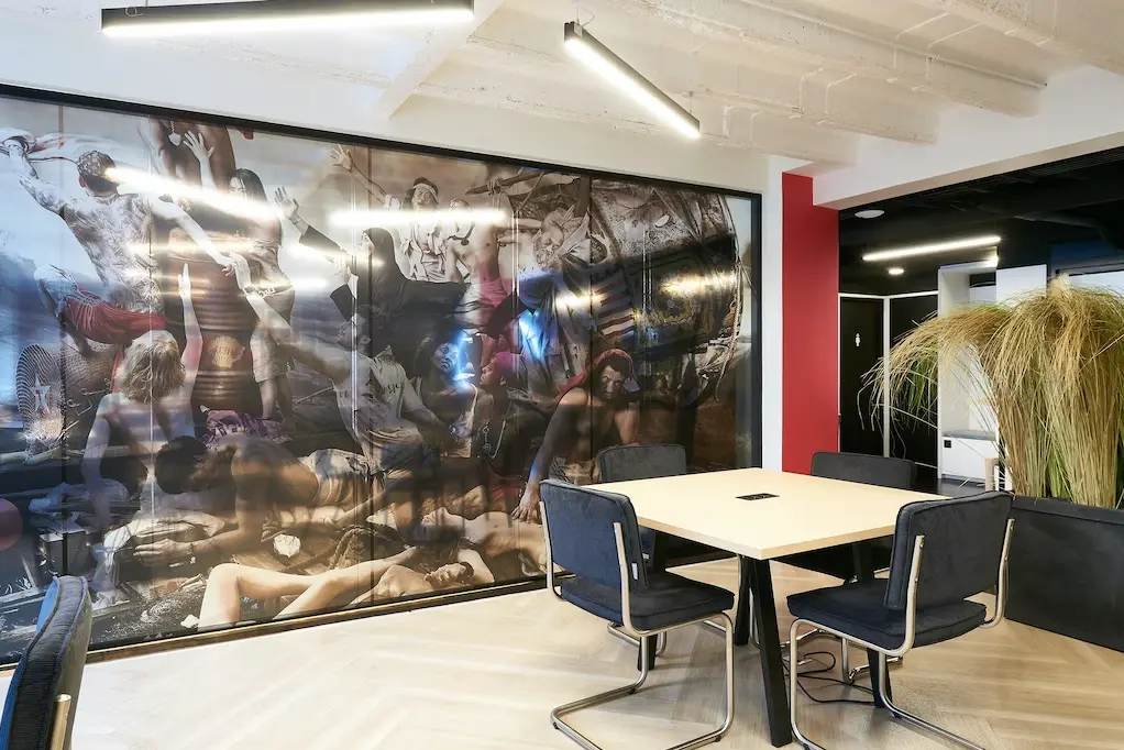 Image of an open space office