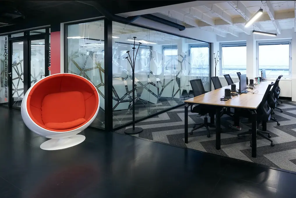 Image of an open space office
