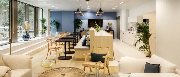 Image of an open space office