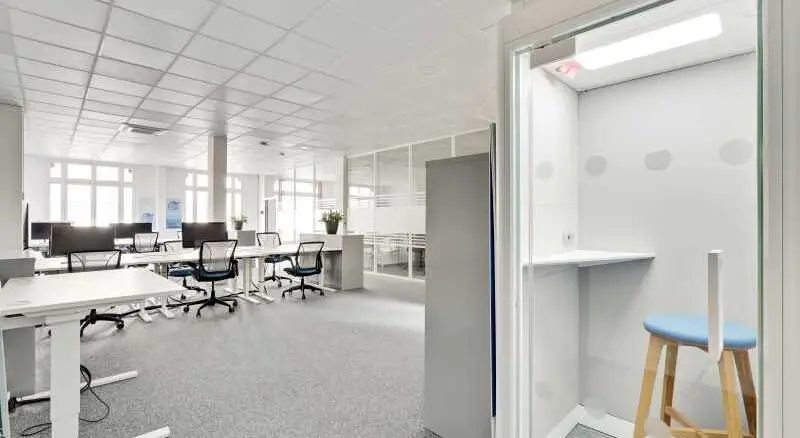 Image of an open space office