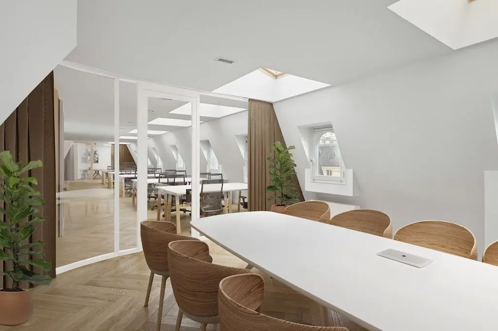 Image of an open space office